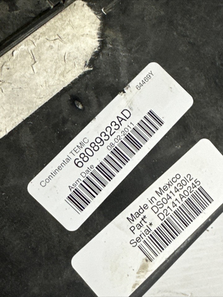 2012 Dodge Ram 1500 Fuse Relay Box TIPM Integrated Power Module OEM