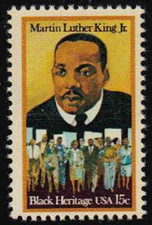 Scott #1771...15 Cent...Martin Luther King...4 Stamps