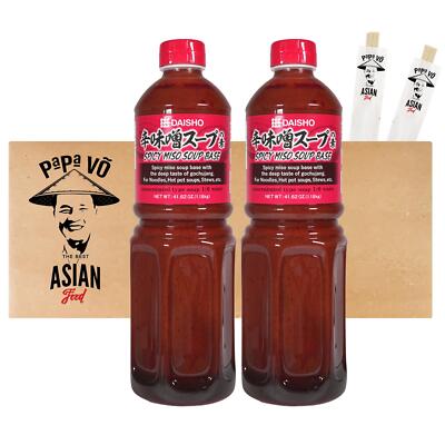 Daisho Spicy Miso Suppenbasis Miso Dashi Kara Misosuppe No Moto 2x1,18kg