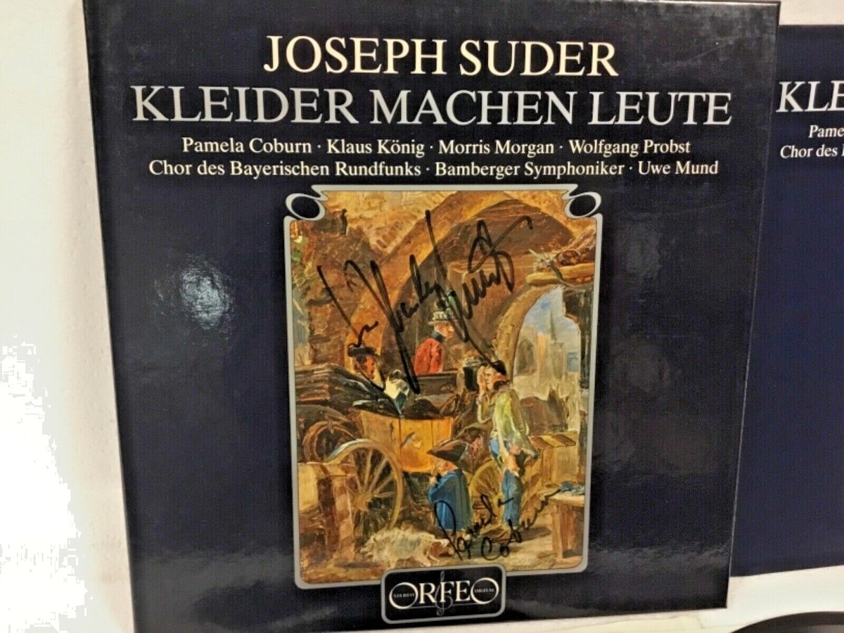 JOSEPH SUDER KLEIDER MACHEN LEUTE SIGNED BY, JAN-HENDRIK ROOTERING