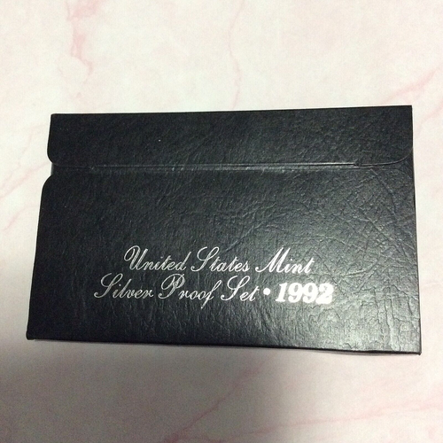 1992 S Silver Proof Set   ●   With COA  ●  With Nice Box  ●  No Blemishes - Picture 3 of 10