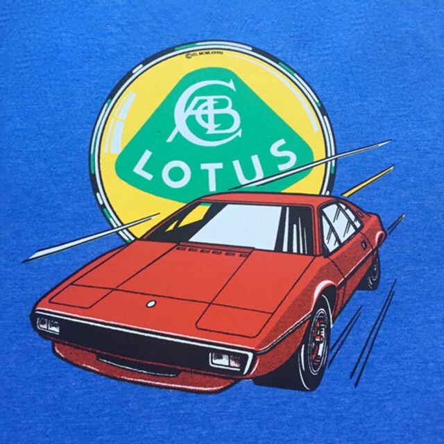 Lotus vintage T shirt transfer