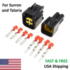 4 Pin Waterproof Connector Plug for Surron and Talaria - 1 Set Male and Female
