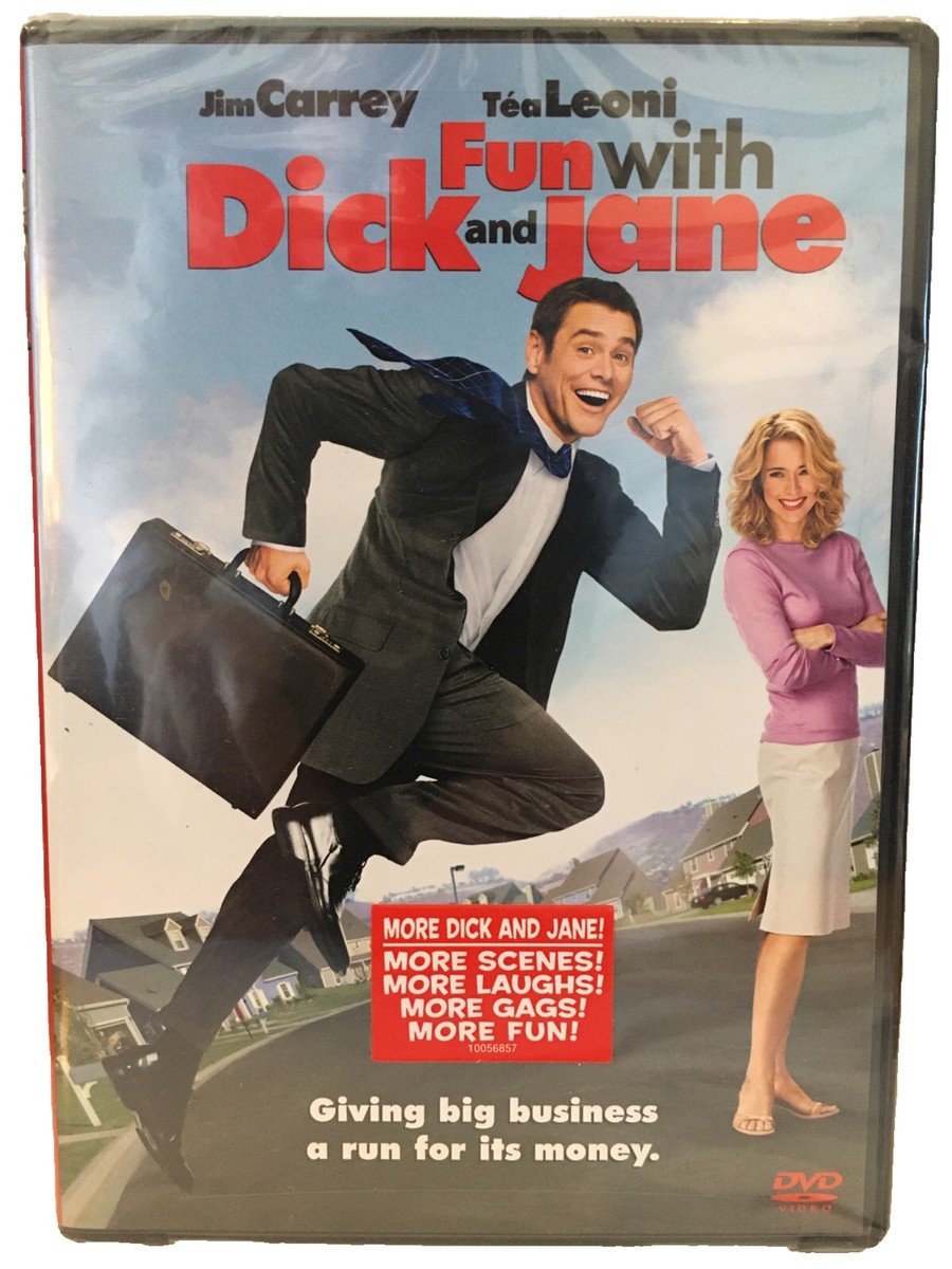 Fun with Dick and Jane (DVD, 2006) Jim Carrey! Tea Leoni! Extras