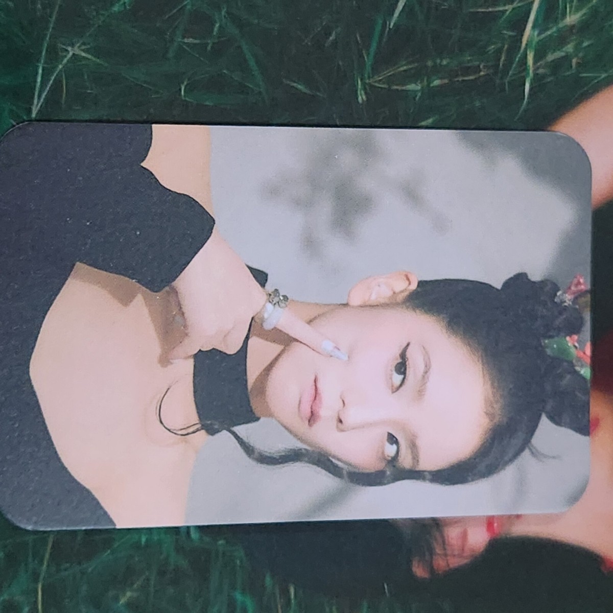 BLACKPINK JISOO LuckyDraw Photocard FIRST SINGLE ALBUM [ME] POB YG