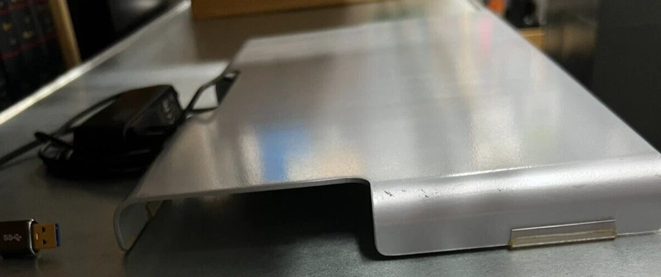 iMac Stand & Keyboard Cubby with Powered USB 3 Hub - Sturdy Metal Classic - Image 3 of 4