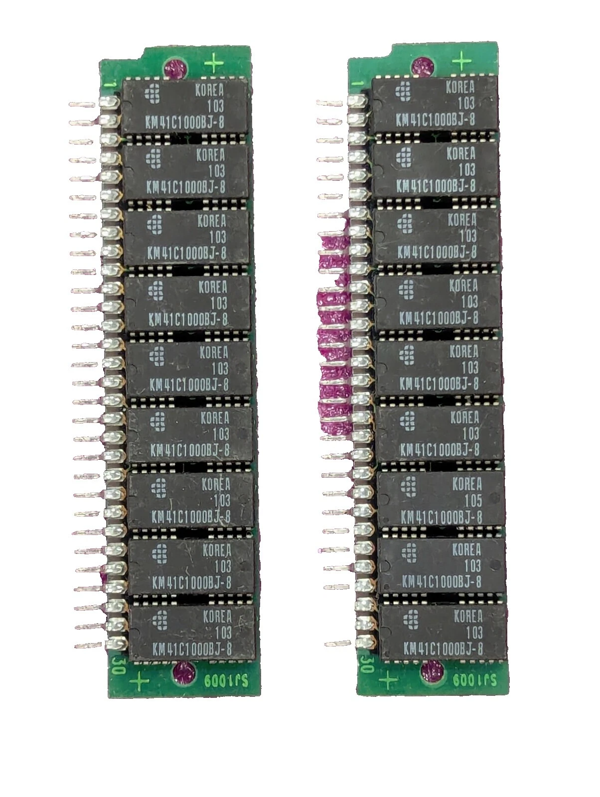 Computer RAM 1 MB Capacity per Module 4 Modules