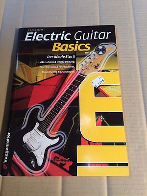 ELECTRIC GUITAR BASICS - DER IDEALE START - GEORG WOLF -  NOTEN + CD
