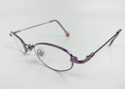 Sponge Bob Square Pants Eyeglasses Frame 45 18 125mm Wavy Purple Nickelodeon