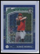 2024 Donruss Baseball #157 Alonzo Tredwell Optic Blue Velocity Houston Astros