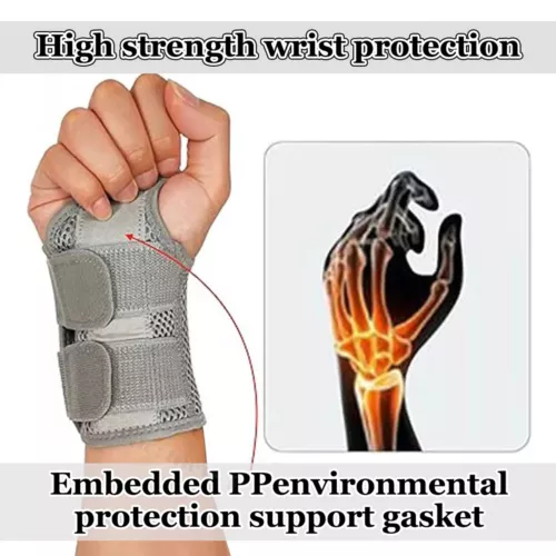 Left Right Wrist Support Brace Splint Carpal Tunnel Hand Sprain Arthritis Injury - Picture 6 of 19