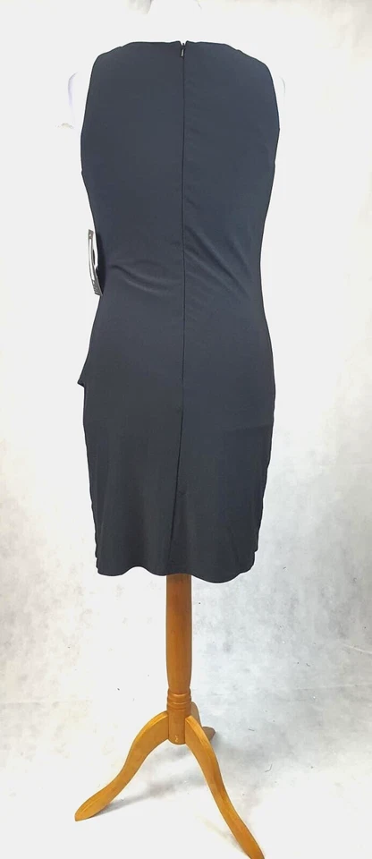 JS Collections Jersey Dress Beaded Halter Neck Black 14 uk RRP £160 BOX1 MM 05 - Image 4 of 4