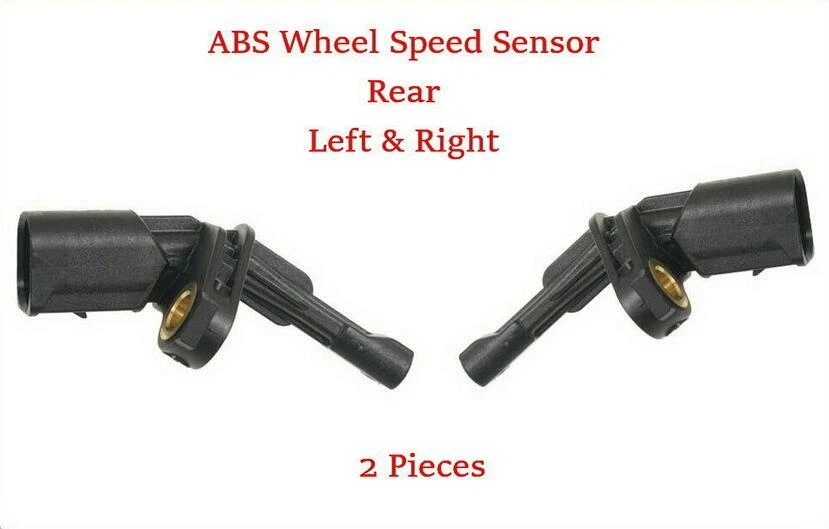 Juego de 4 sensores de velocidad de rueda ABS delanteros/traseros - izquierda y derecha se adapta a: Audi y Volkswagen Foto 3 de 3