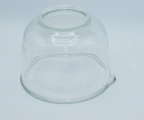 Vintage Fire King Mixing Bowl for Sunbeam Mixmaster Stand Mixer 6.5:" Clear - Picture 5 of 5