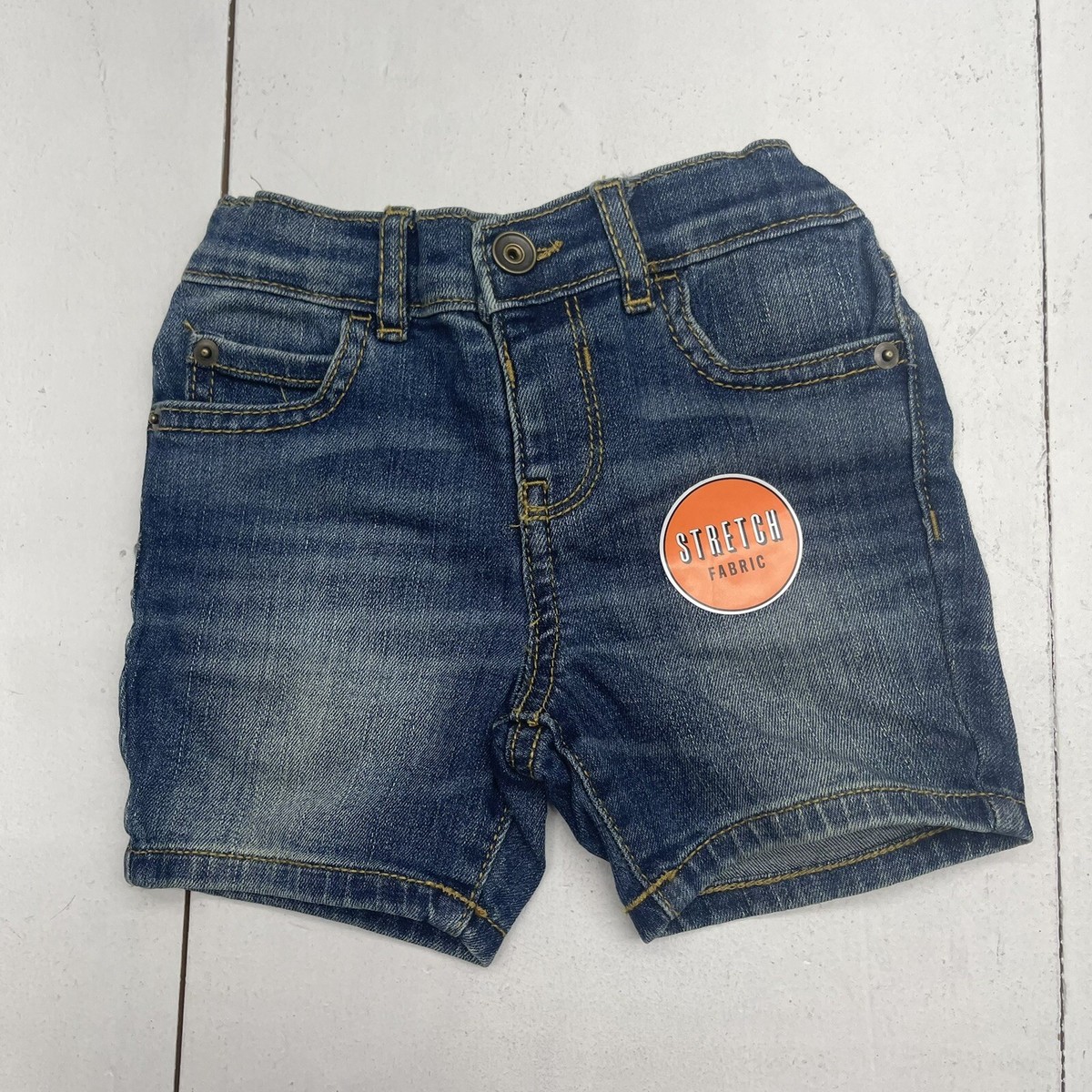 The Children's Place Blue Denim Shorts Infant Size 12-18 Months