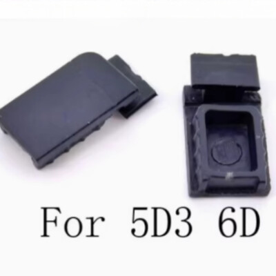 DC Coupler Cord Hole Rubber Cover For Canon EOS 6D & 5D Mark III 3