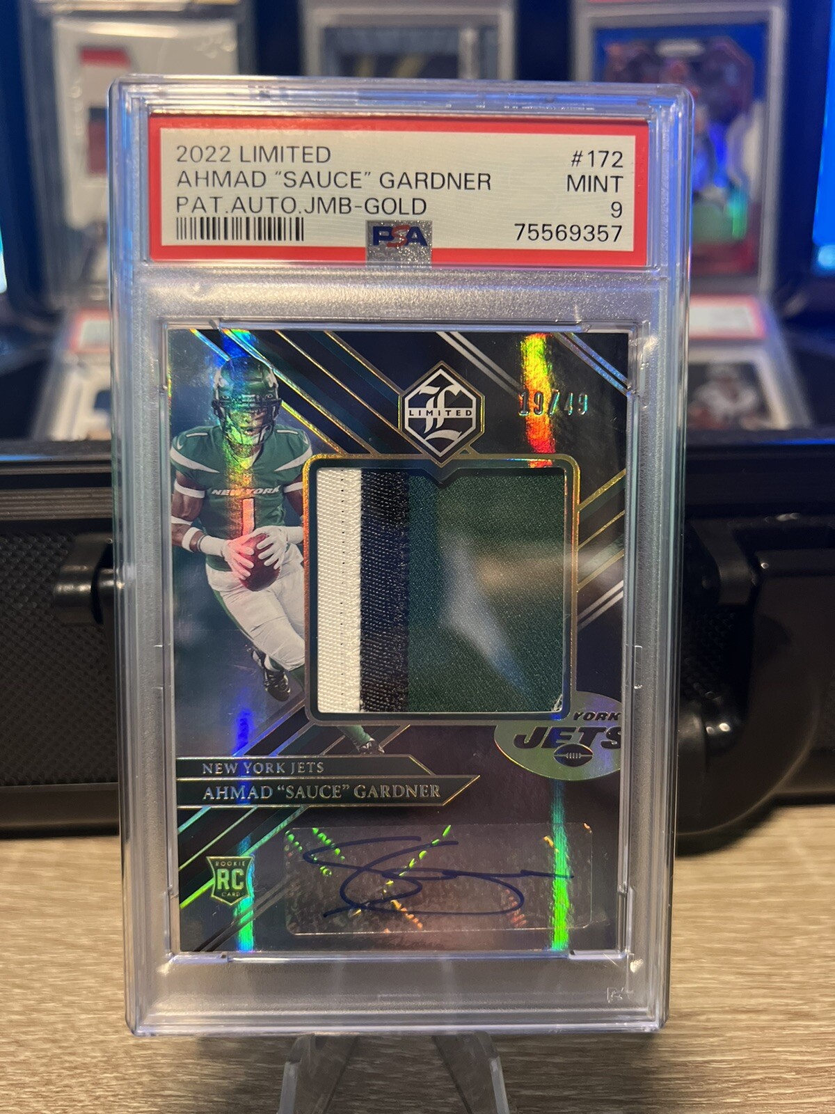 Sauce Gardner Panini Limited #172 Patch Autograph Jumbo-Gold