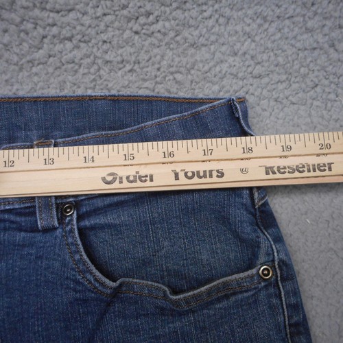 Duluth Jeans Mens 38x32 Blue Standard Fit 40 Grit Stretch Denim - Picture 5 of 14