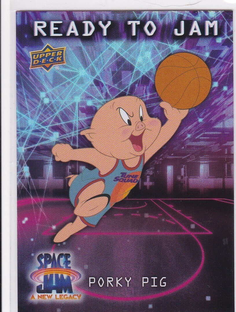 PORKY PIG 2021 Upper Deck SPACE JAM A NEW LEGACY Basketball Card