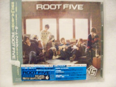 CD ROOT FIVE Debut Album Japanese Manga Music 14 Tracks SEALED