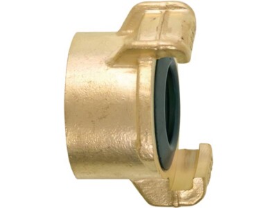 10er PACK(Stk) GEKA 04.1110 Gewindestück GEKA plus Messing Innengewinde 1/2 ''