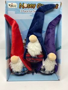 gnome dog toy