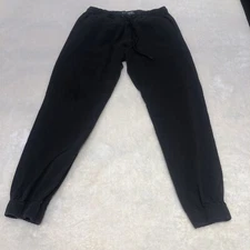 broken threads 1975 Brand jogger size medium 30x27.5 men’s Black pants