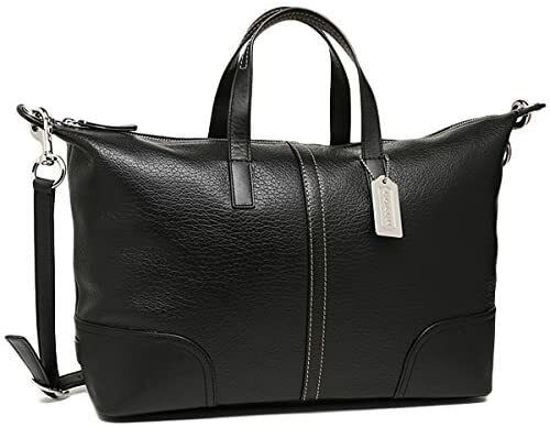 NWT Coach F31663 SV/BK Hadley Luxe Grain Black Pebbled NWT Coach F31663 SV/BK Hadley Luxe Grain Black Pebbled