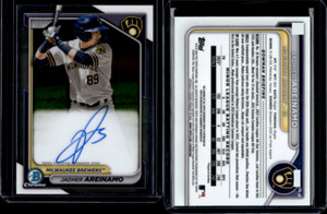 2024 Topps Bowman Baseball Chrome Prospect Auto #CPA-JA Jadher Areinamo