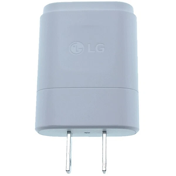 OEM LG Wall Charger MCS-V01WA White (5.0V-1.2A)+2 USB Cables(Type-C & Micro B) - Image 3 of 4