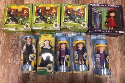 9pcs 2000s Madeline Doll Lot Various Characters Furniture New Some Box Damage