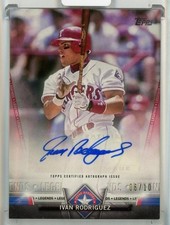 Ivan Rodriguez Cards, Rookie Cards and Autographed Memorabilia Guide 18