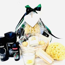IDEAL FATHER'S DAY RELAXING BATH GIFT BASKET HAMPER FOR HIM BEST DAD LIKE A DAD