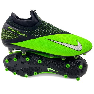 Nike Phantom Vision AG ELITE ''LAB2 - Black/Metallic Platinum/Green Strike''
