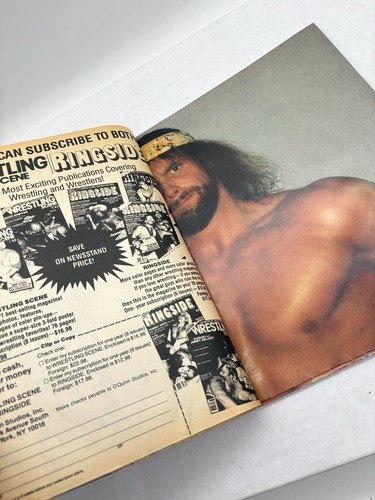 Vintage 1986 Wrestling All Stars Poster Magazin #3 komplett - Bild 2 von 3