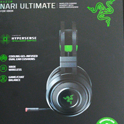 Razer Nari Ultimate kabellos HyperSense Xbox Bluetooth/USB Boom Mikro Schwarz
