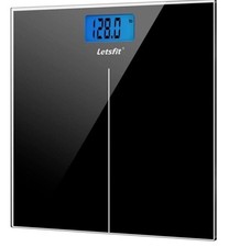 Letsfit Digital Body Weight Scale Bathroom Scale Large Backlit Display EB5636H