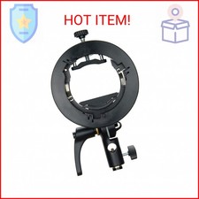 Godox S2 Speedlite Bracket for Godox AD200Pro, AD200, AD400Pro, for V1 Round Hea