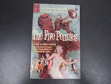 The Five Pennies Grady Johnson 1959 First Edition Jazz Film Tie-In Dell PB