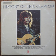 ERIC CLAPTON &lrm;&ndash; History Of Eric Clapton 1972 Vinyl 2xLP Record ATCO SD 2-803