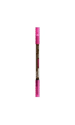 NYX Brow Powder Louder Eyebrow Pencil Buildable Volume Black Cherry New