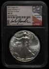 NGC MS 70 - 2021 American Eagle Silver 999 Fine S$1 Dollar Coin -236
