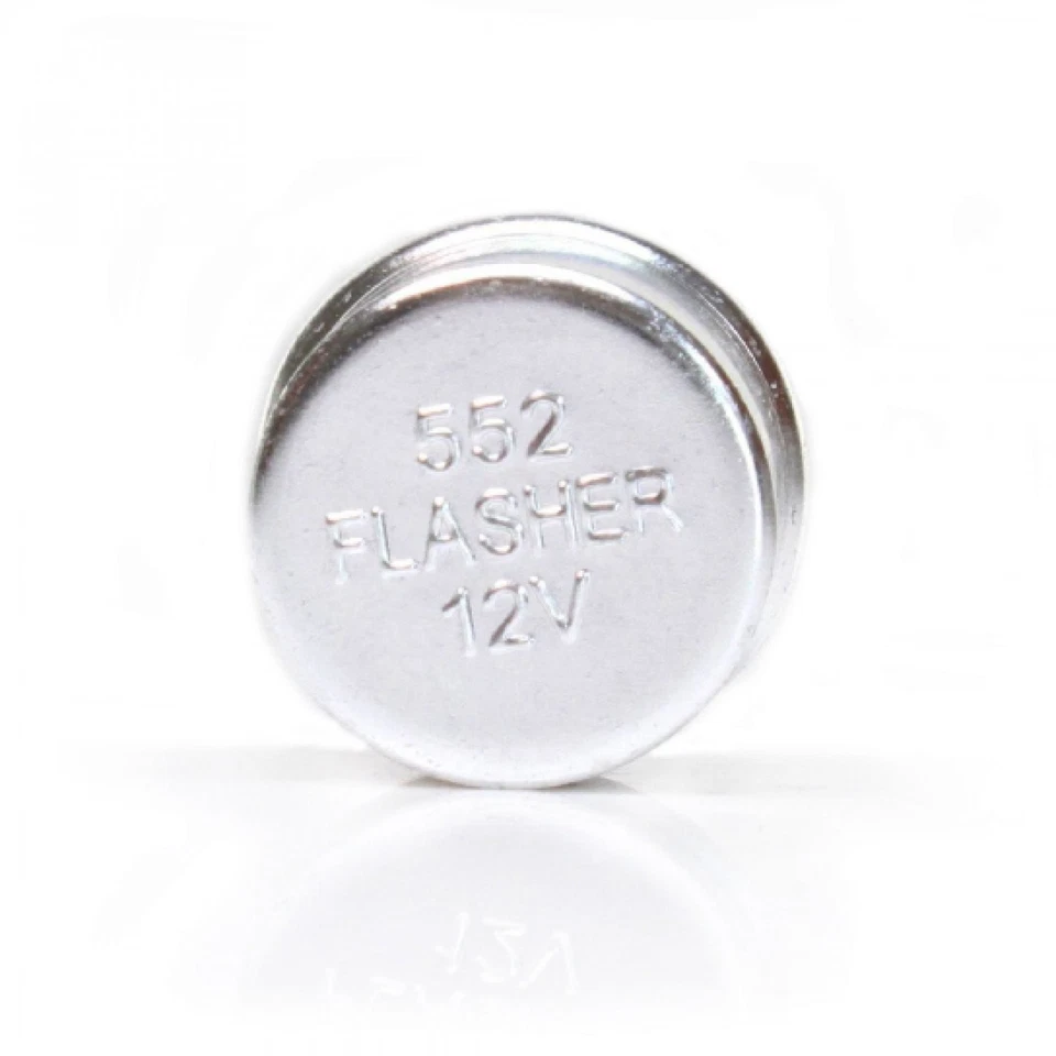 TF536/552 TURN SIGNAL FLASHER "New Replacement" 1965-1990 Harley RPL# 68543-64B  - Image 2 of 4