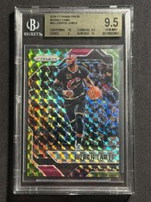 2016-17 Panini Prizm LEBRON JAMES Mosaic Camo Prizm #d 06/25 BGS 9.5 Gem Mint