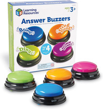 Answer Buzzers - Classroom Must Haves Supplies, Kids Toys, Sound Effect Button,