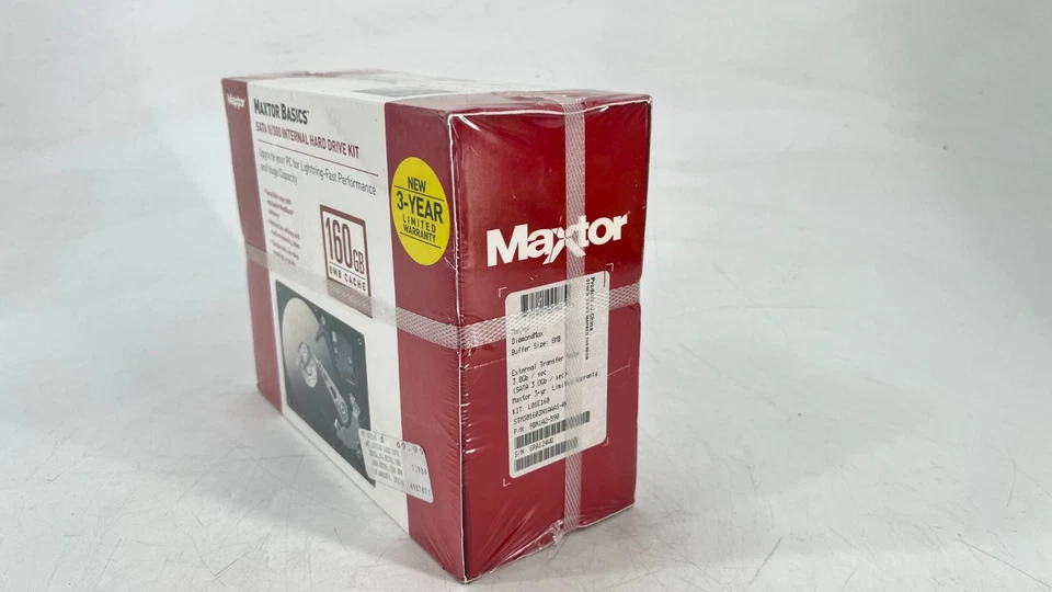 Maxtor Basics 160GB SATA II/300 Internal Hard Drive Kit New - Image 4 of 4