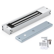 Magnetic Lock, 600LBS 280kg Holding Force Electromagnetic Lock, DC 12V Fail-Safe