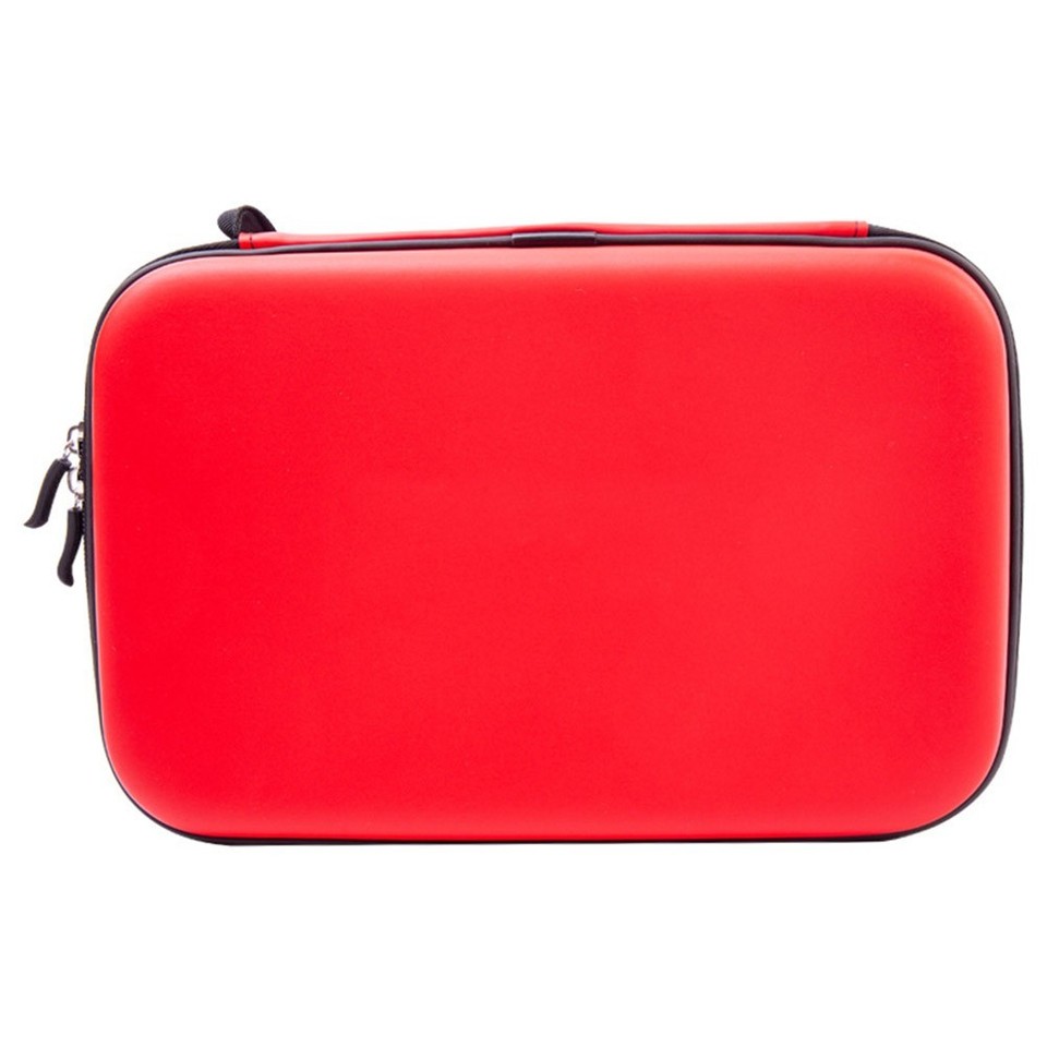 Protective Table Tennis Racket Bag EVA Hard Shell Large Capacity Black