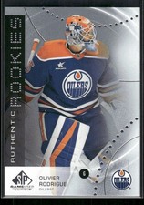 2025-26 SP Game Used Authentic Rookies Olivier Rodrigue Rookie Edmonton Oilers