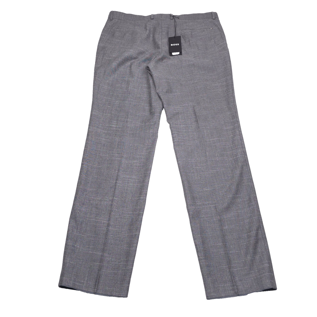 Hugo Boss H-Genius-251 Melange Suit Pants Mens Size 38 Slim Fit